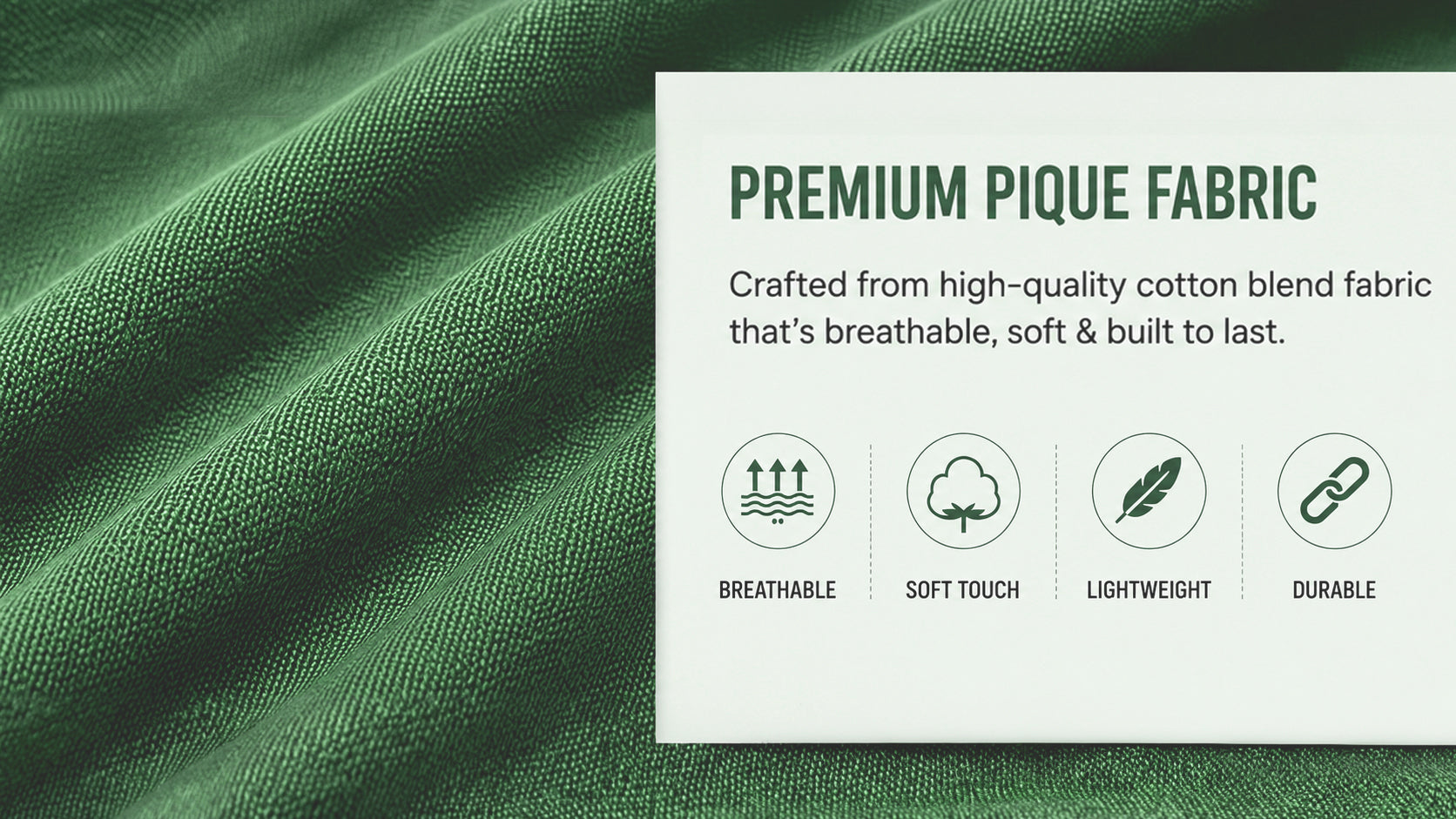 The Heritage Standard Bottle Green Polo T-Shirt