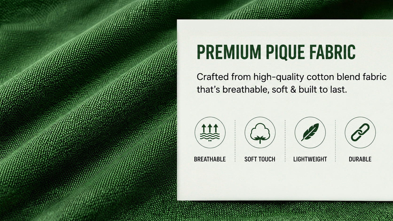 The Commodore Edition Forest Green Polo T-Shirt