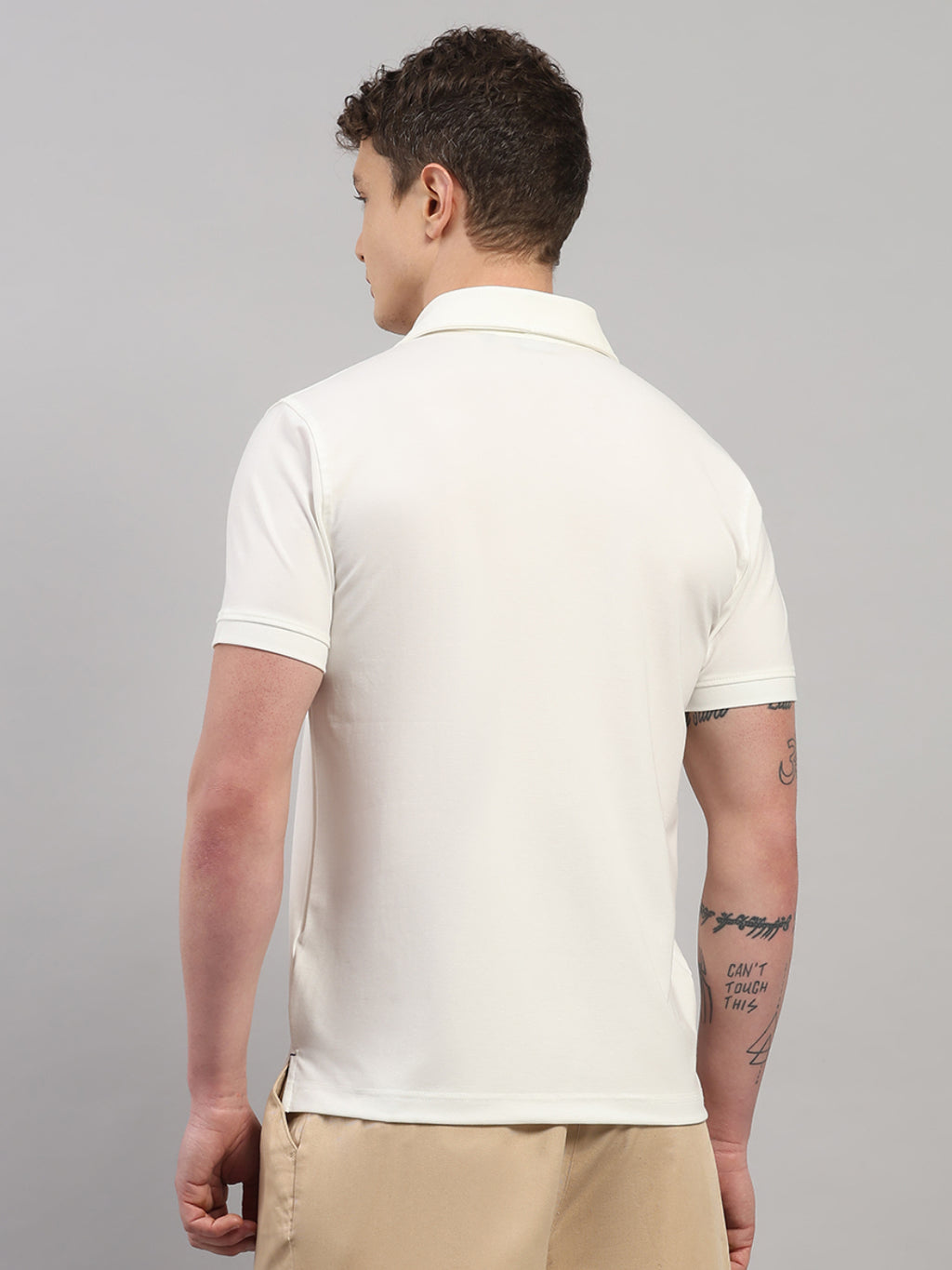 White Elite-Classic Fit Polo T-shirt by Reverse