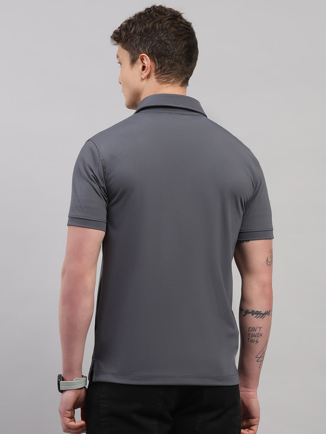 Graphite Elite-Classic Fit Polo T-Shirt by Reverse