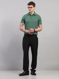 Bottle Green Elite-Classic Fit Polo T-Shirt by Reverse