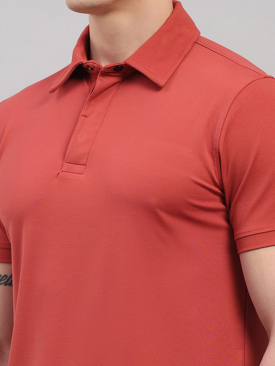 Haute Red Elite-Classic Fit Polo T-Shirt by Reverse