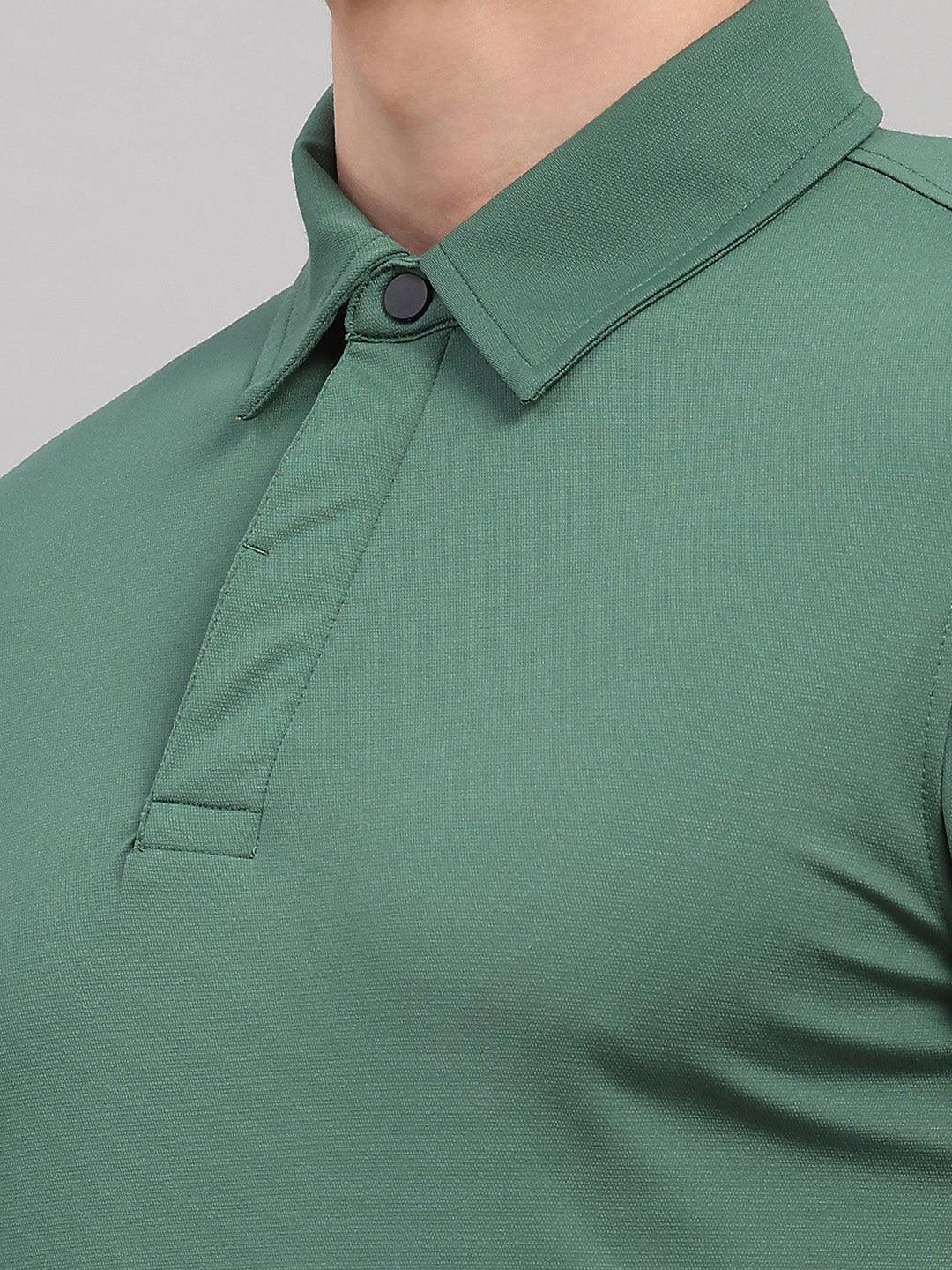 Bottle Green Elite-Classic Fit Polo T-Shirt by Reverse